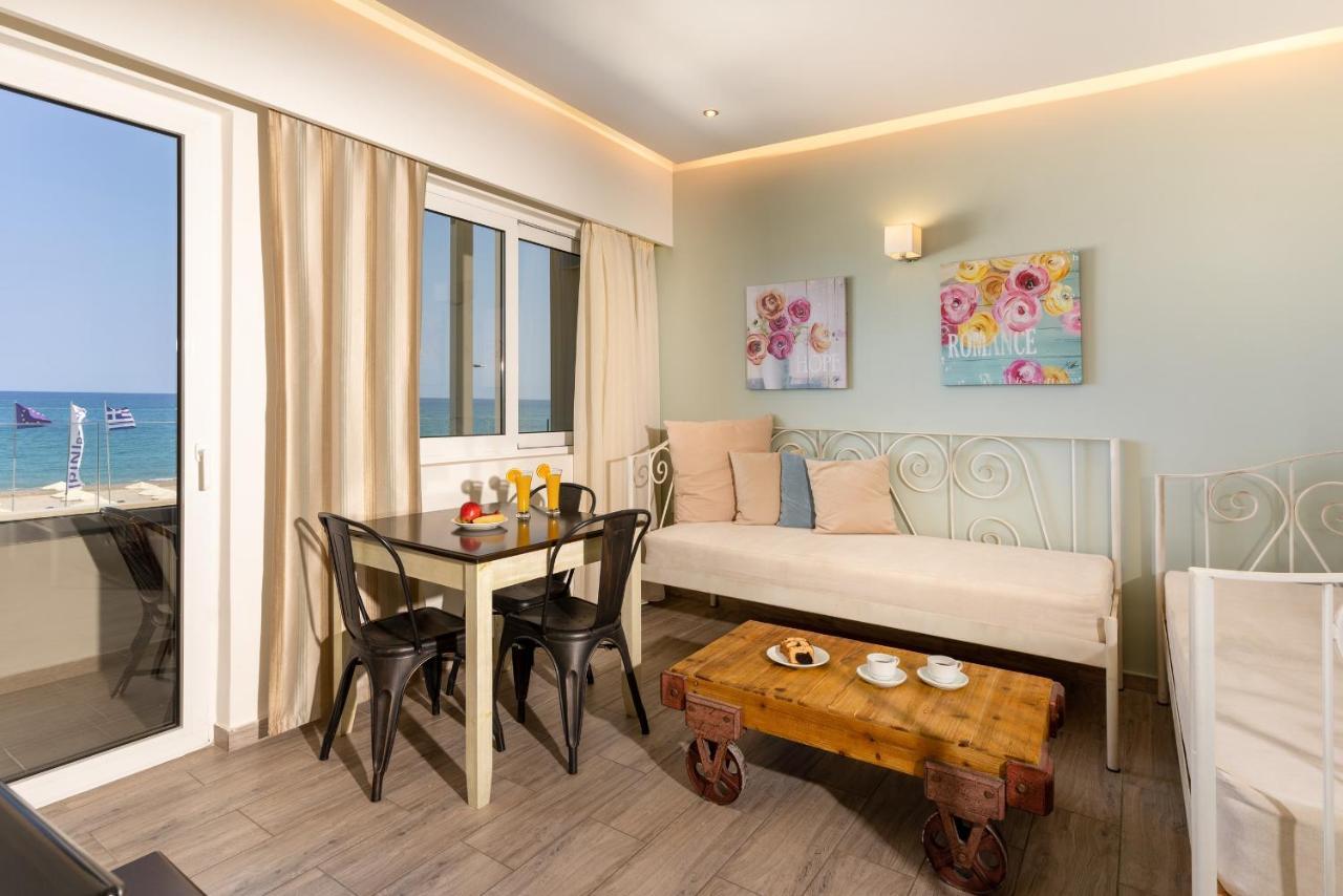 Princess Irini Sea Front Aparthotel Rétino Exterior foto