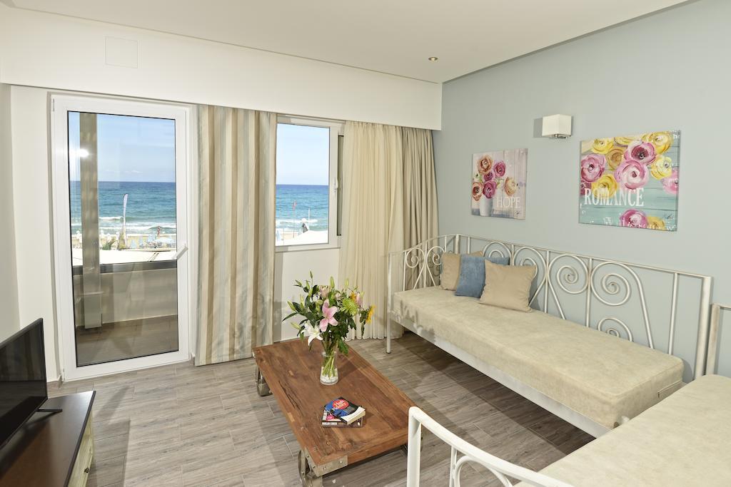 Princess Irini Sea Front Aparthotel Rétino Habitación foto